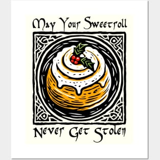 Skyrim Christmas Sweetroll Posters and Art